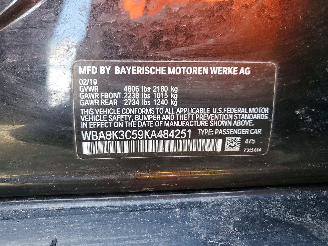 2019 BMW 330Xi - zdjęcie 12