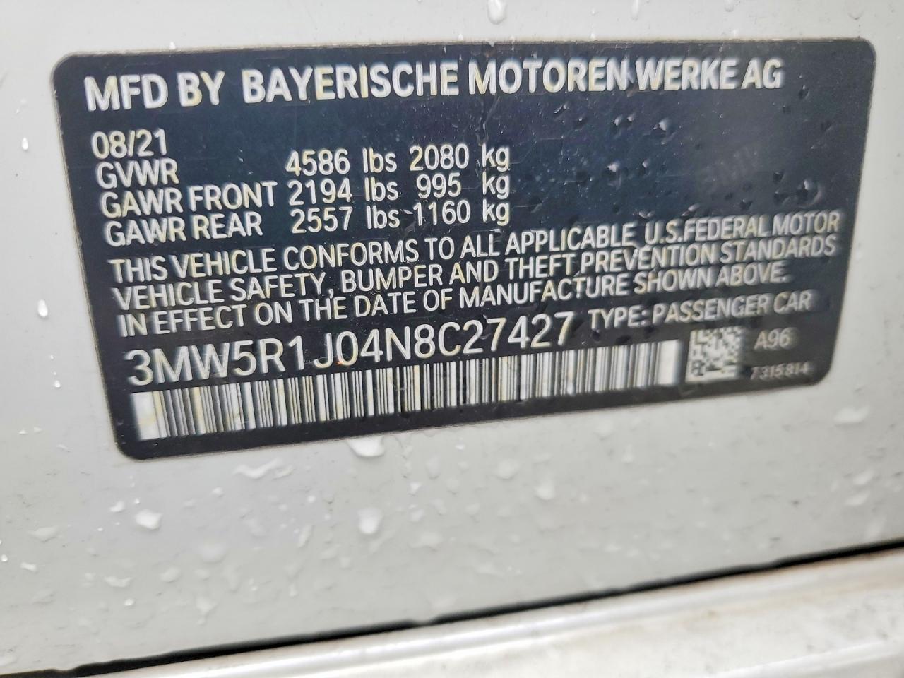 2022 BMW 330I - zdjęcie 12