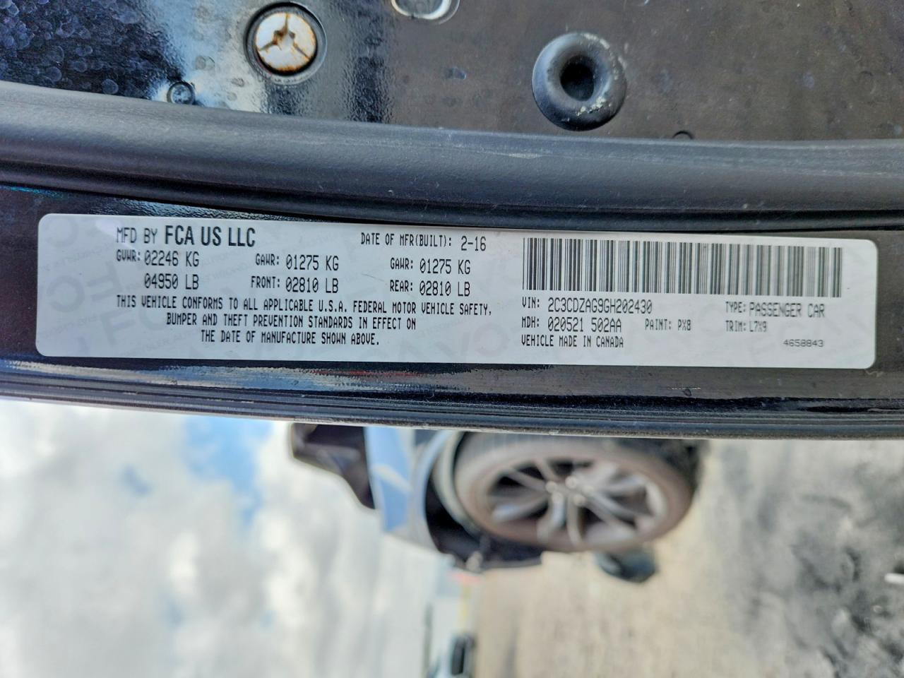 2016 Dodge Challenger Sxt - zdjęcie 12