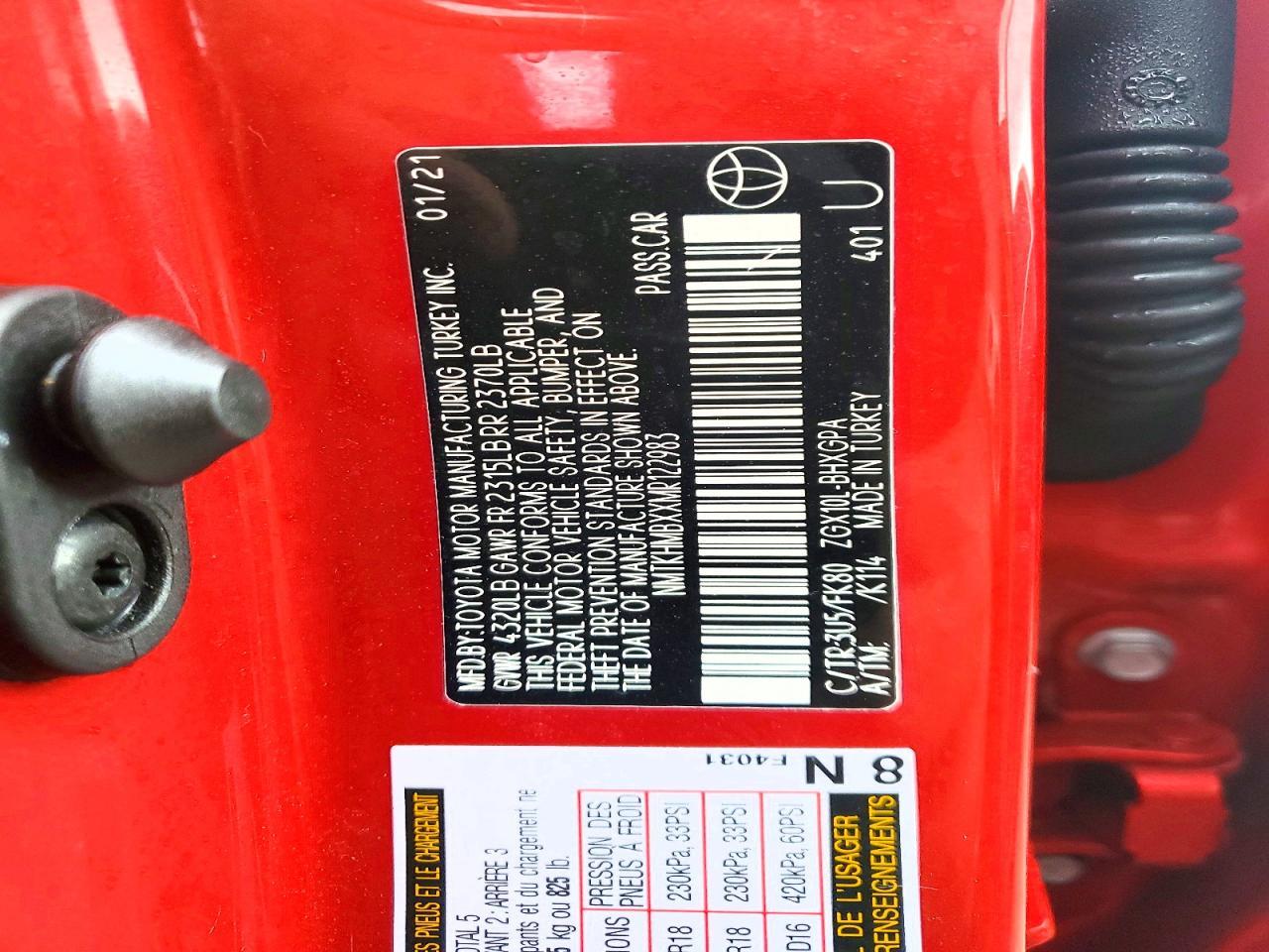 2021 Toyota C-Hr Xle - zdjęcie 13