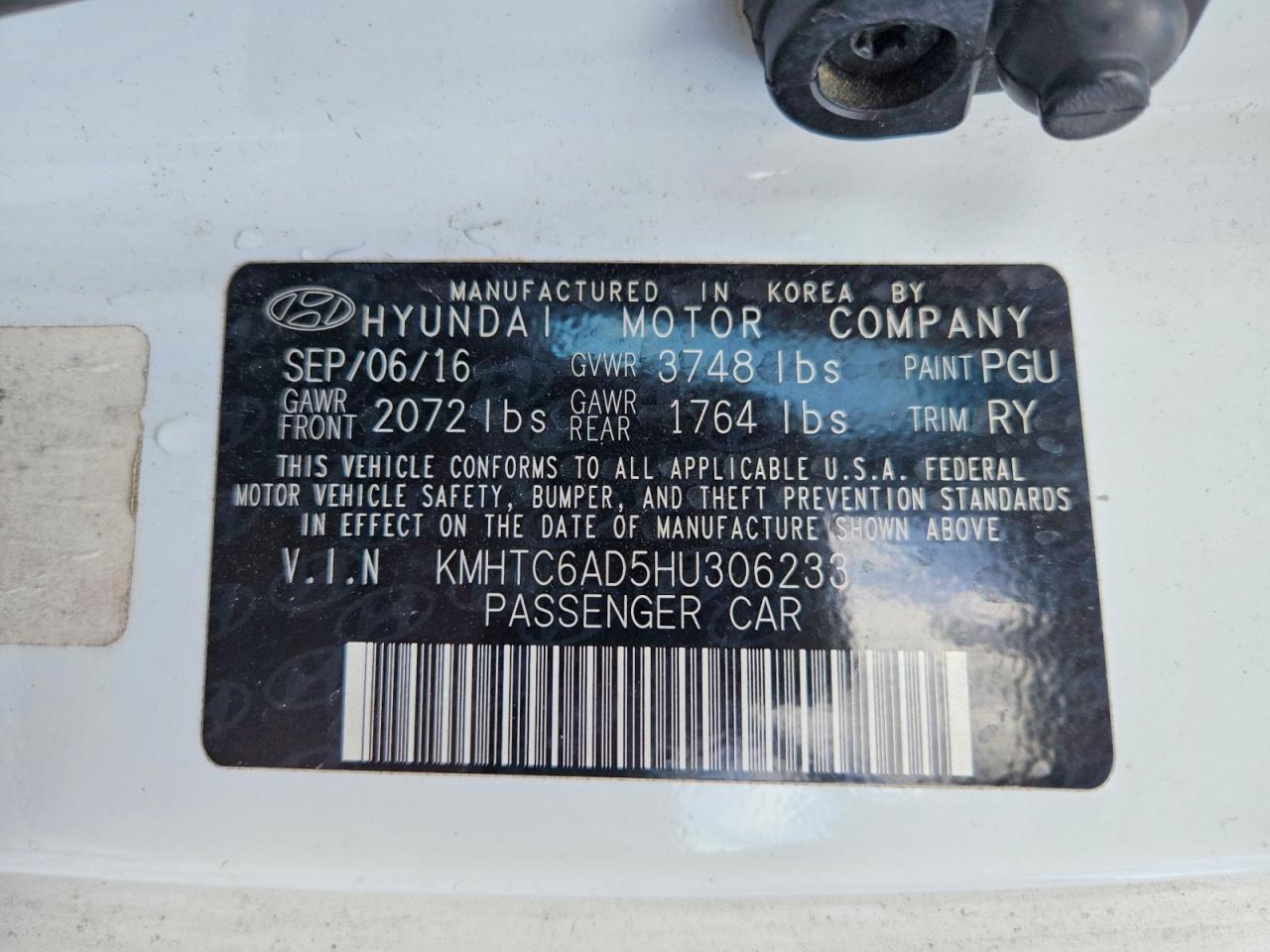 2017 Hyundai Veloster Base - zdjęcie 12