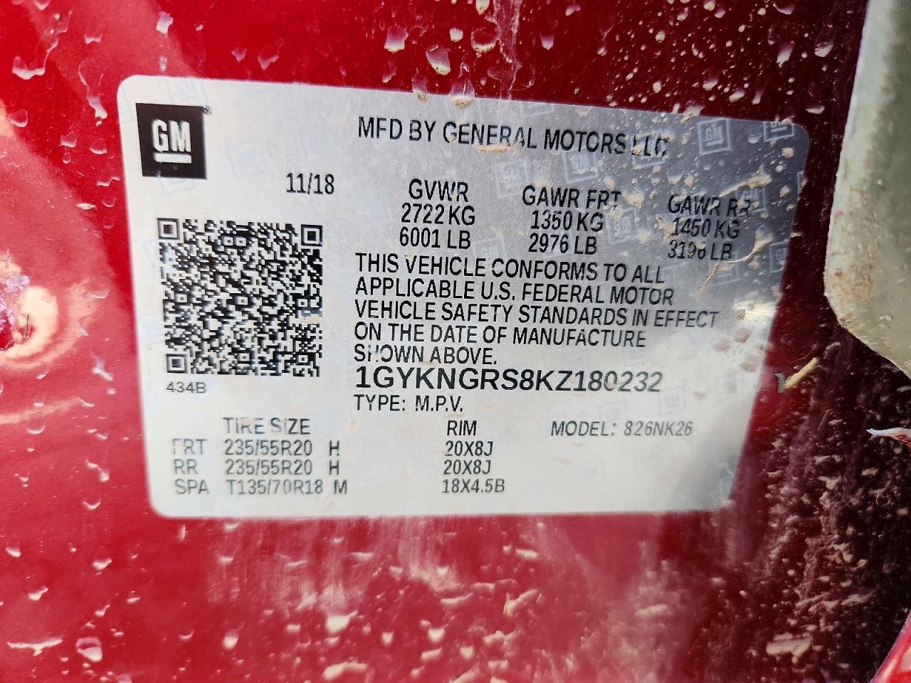2019 Cadillac Xt5 Platinum - zdjęcie 12