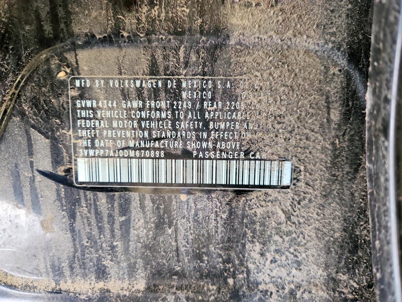 2013 Volkswagen Jetta S - zdjęcie 12