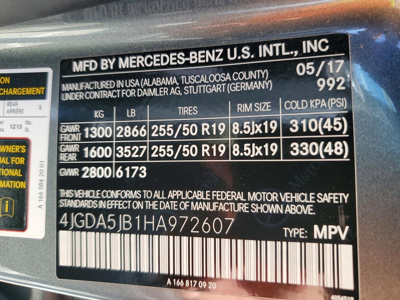 2017 Mercedes-Benz Gle 350 - zdjęcie 13