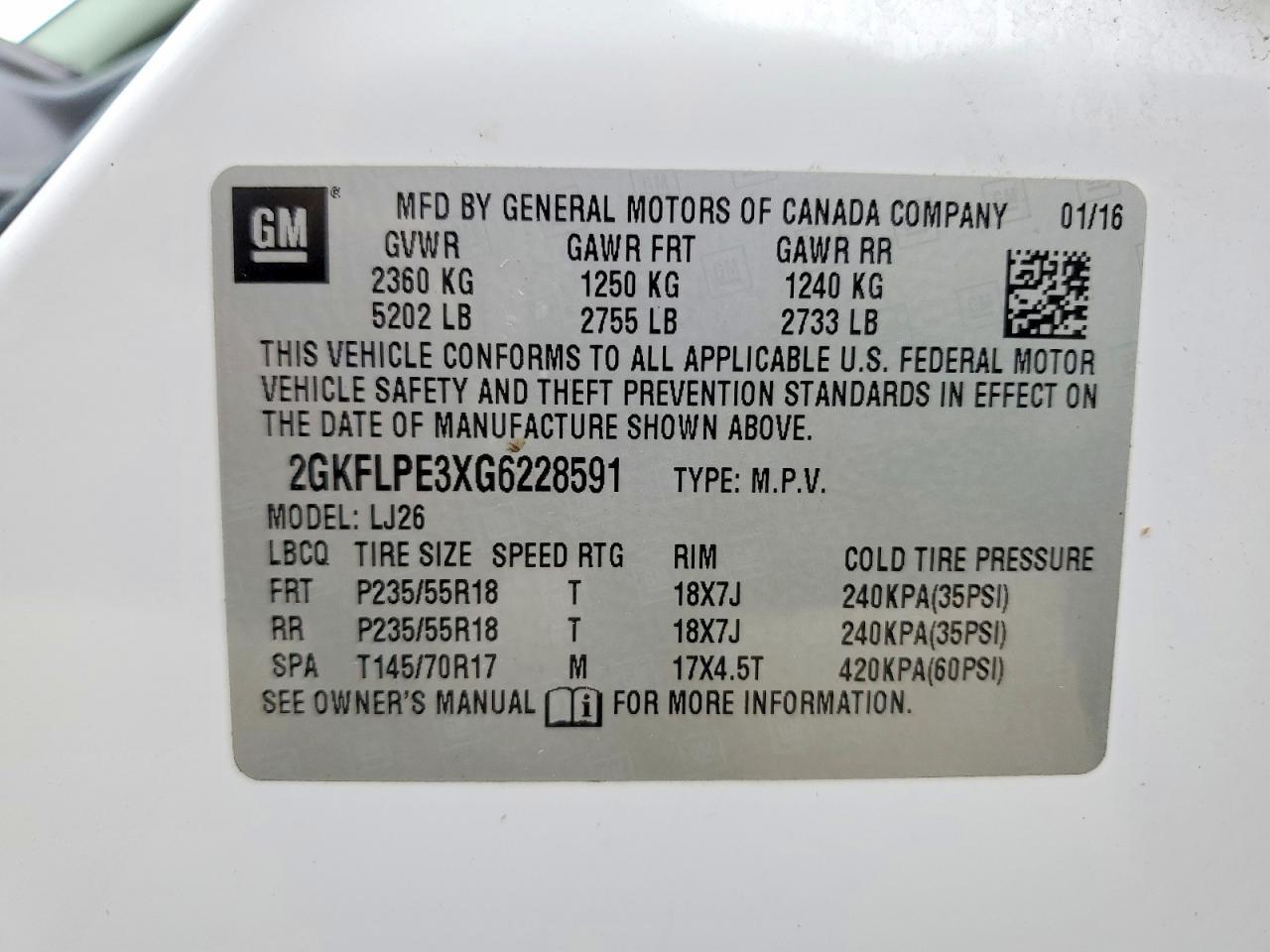 2016 GMC Terrain Slt - zdjęcie 13