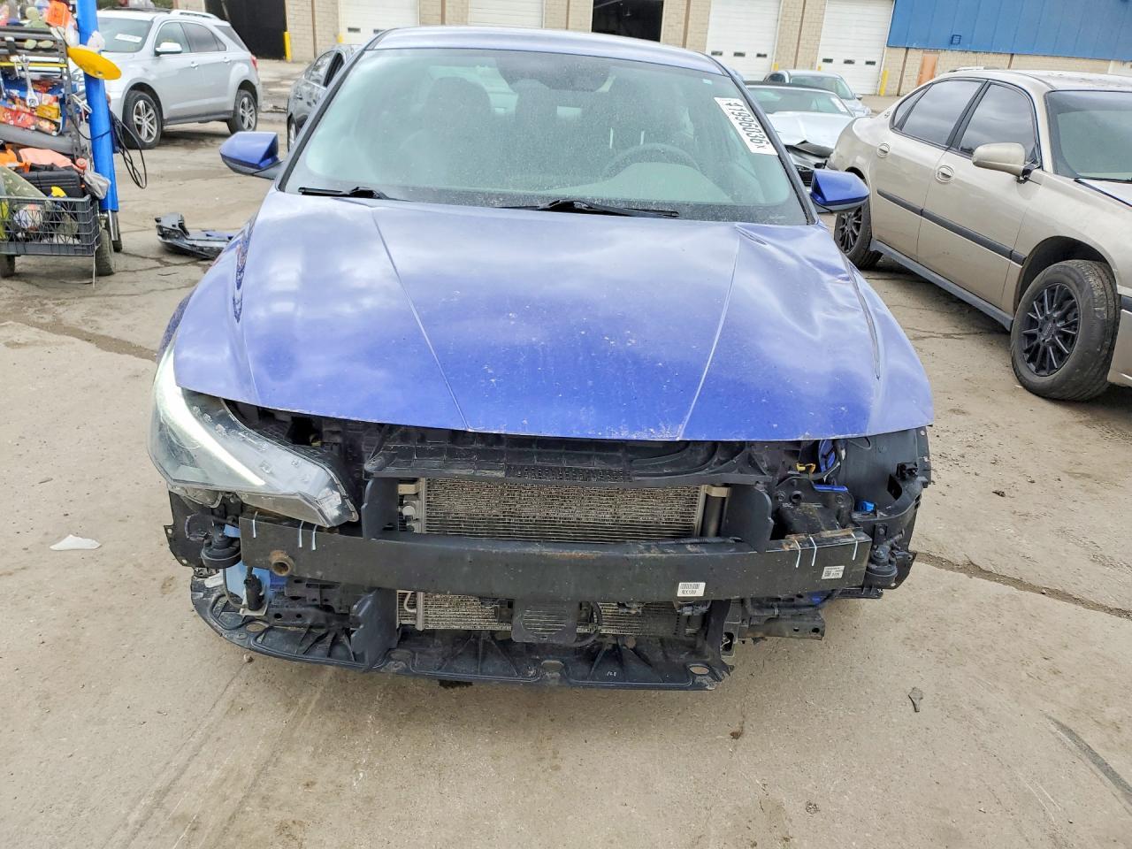 2021 Hyundai Elantra Hybrid Blue - zdjęcie 5