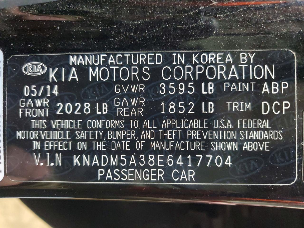 2014 Kia Rio 5-Door Lx - zdjęcie 12