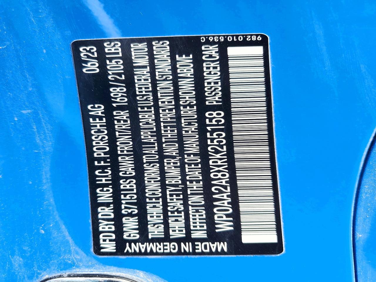 2024 Porsche Cayman Base - zdjęcie 12