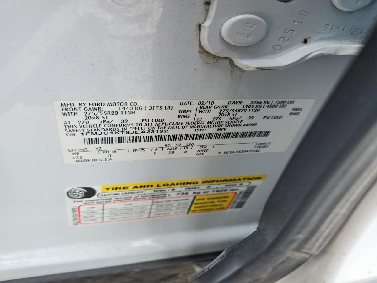 2018 Ford Expedition Limited - zdjęcie 13