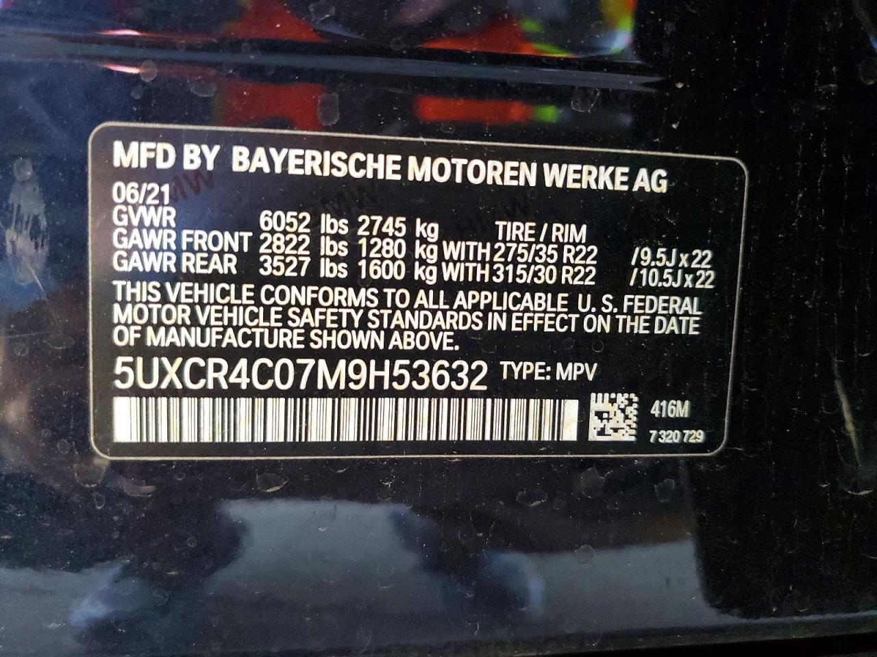 2021 BMW X5 Sdrive 40I - zdjęcie 12