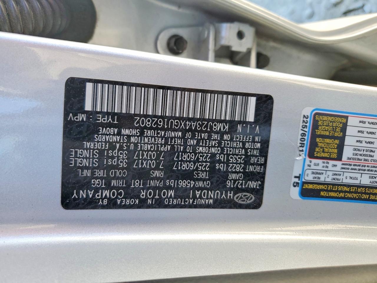 2016 Hyundai Tucson Se - zdjęcie 13