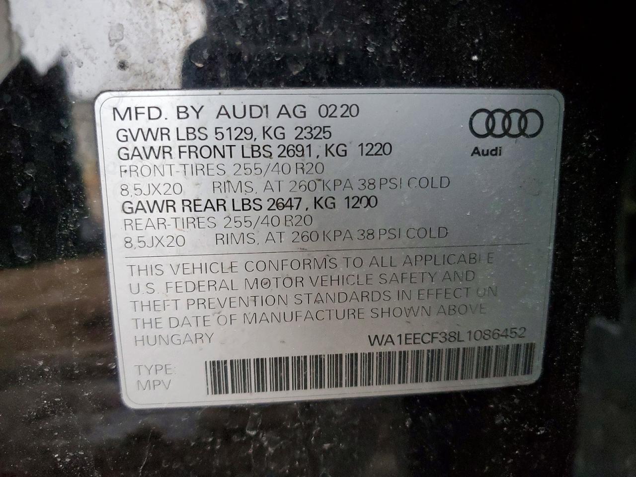 2020 Audi Q3 Premium Plus S-Line - zdjęcie 12