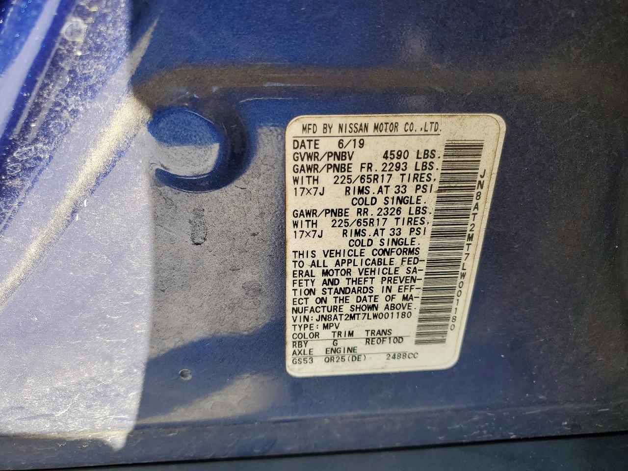 2020 Nissan Rogue Sv - zdjęcie 14