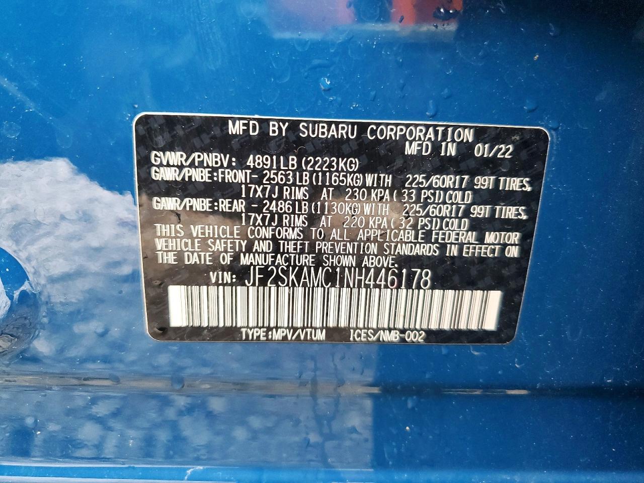 2022 Subaru Forester Wilderness - zdjęcie 13