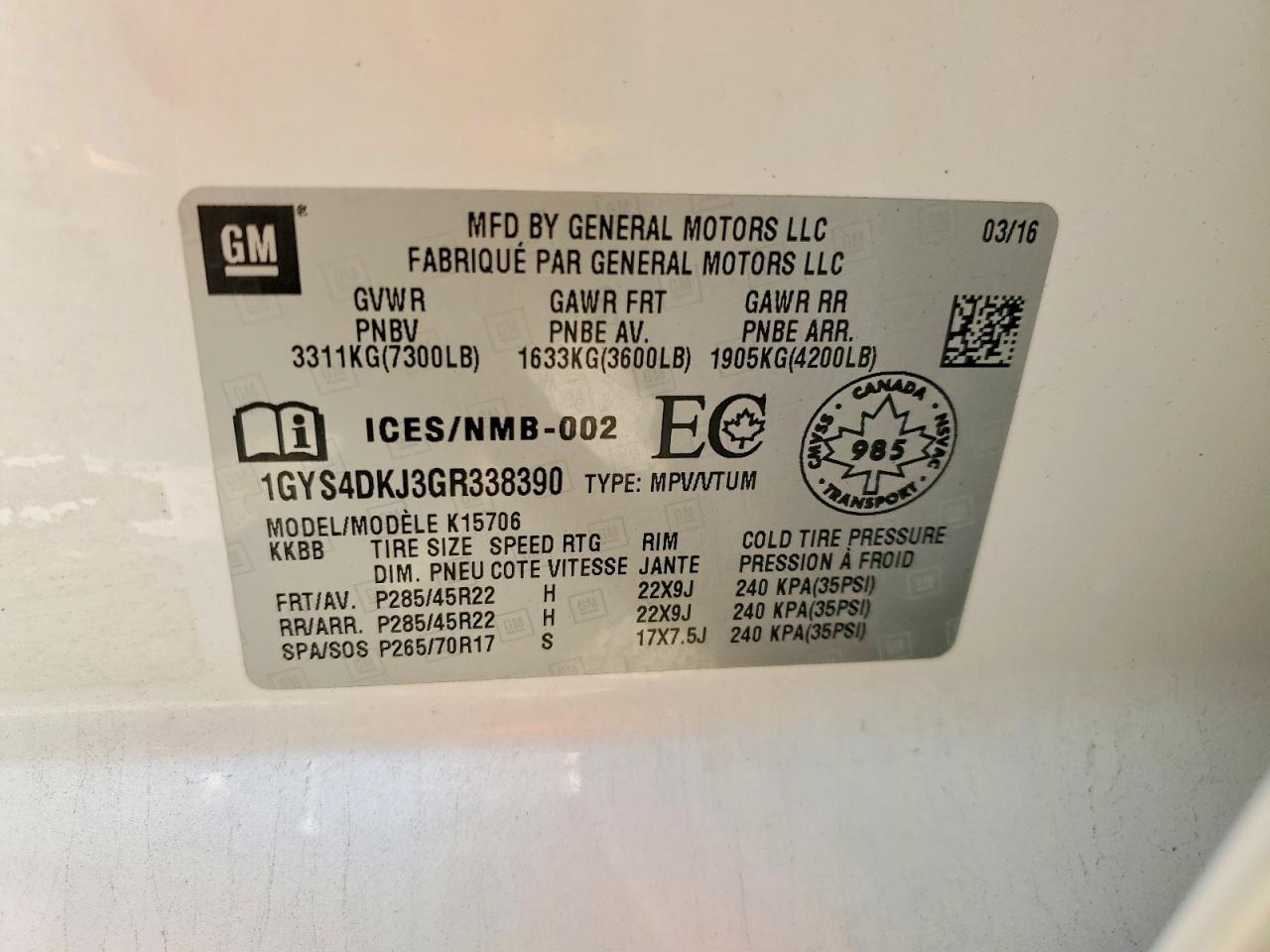 2016 Cadillac Escalade Platinum - zdjęcie 12