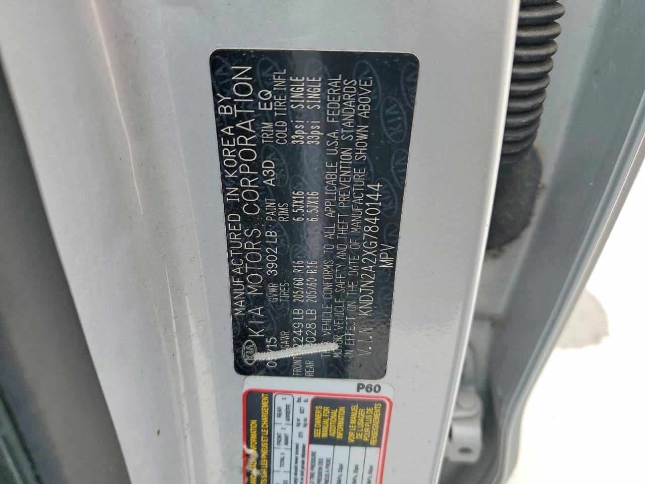 2016 Kia Soul Base - zdjęcie 12