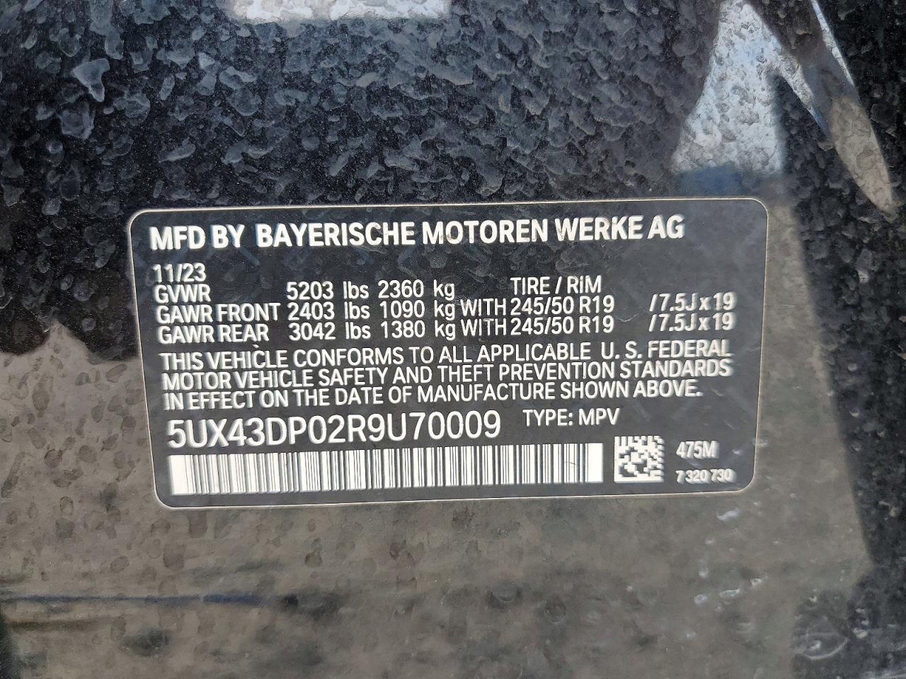 2024 BMW X3 Sdrive30I - zdjęcie 13