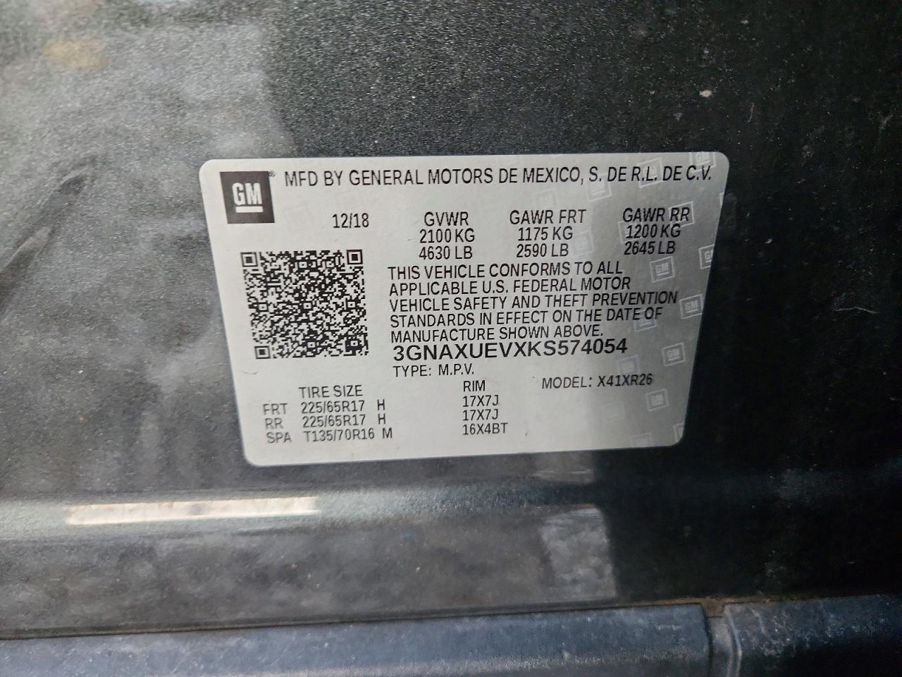 2019 Chevrolet Equinox Lt - zdjęcie 13