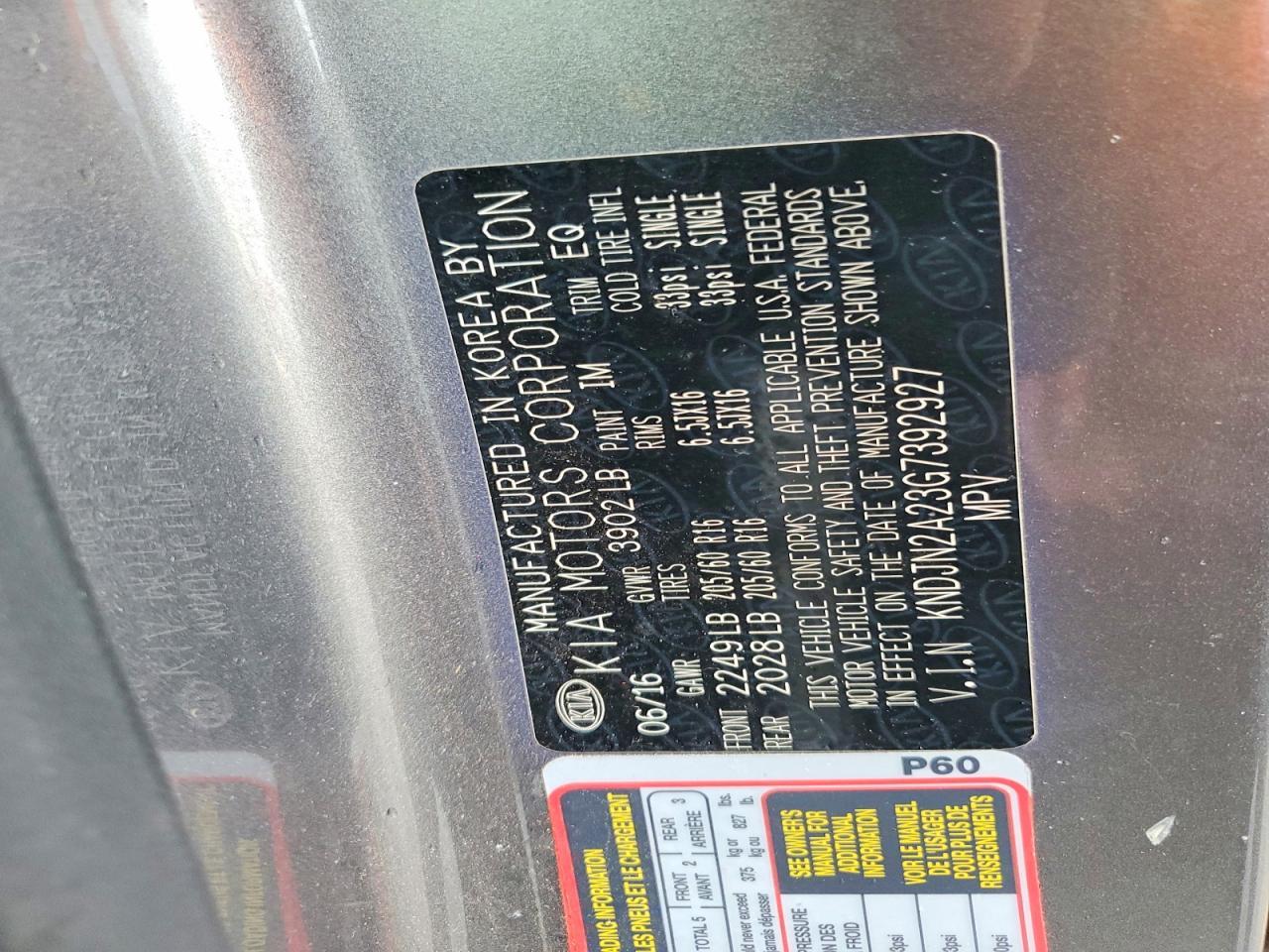 2016 Kia Soul Base - zdjęcie 12