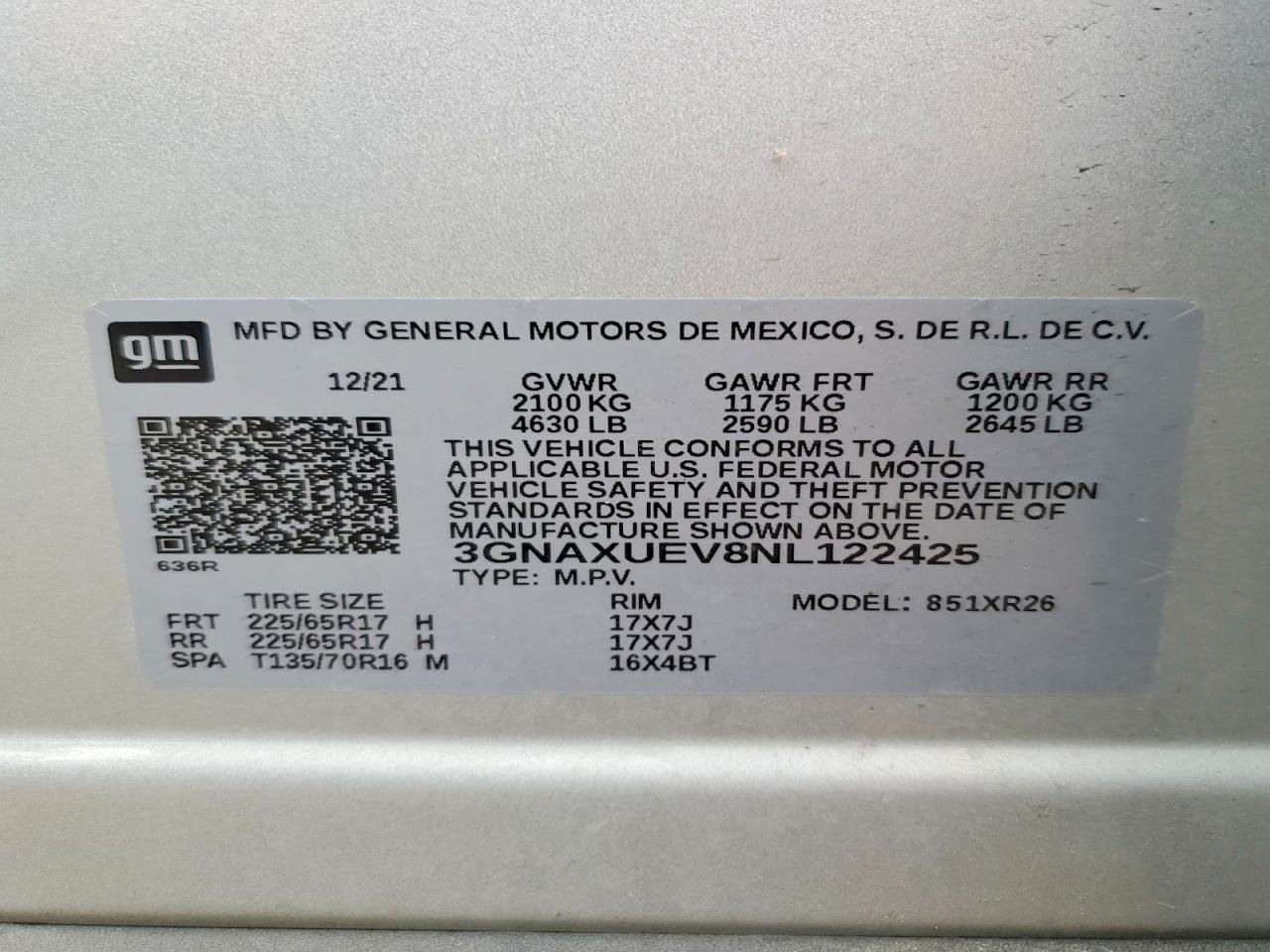 2022 Chevrolet Equinox Lt - zdjęcie 13