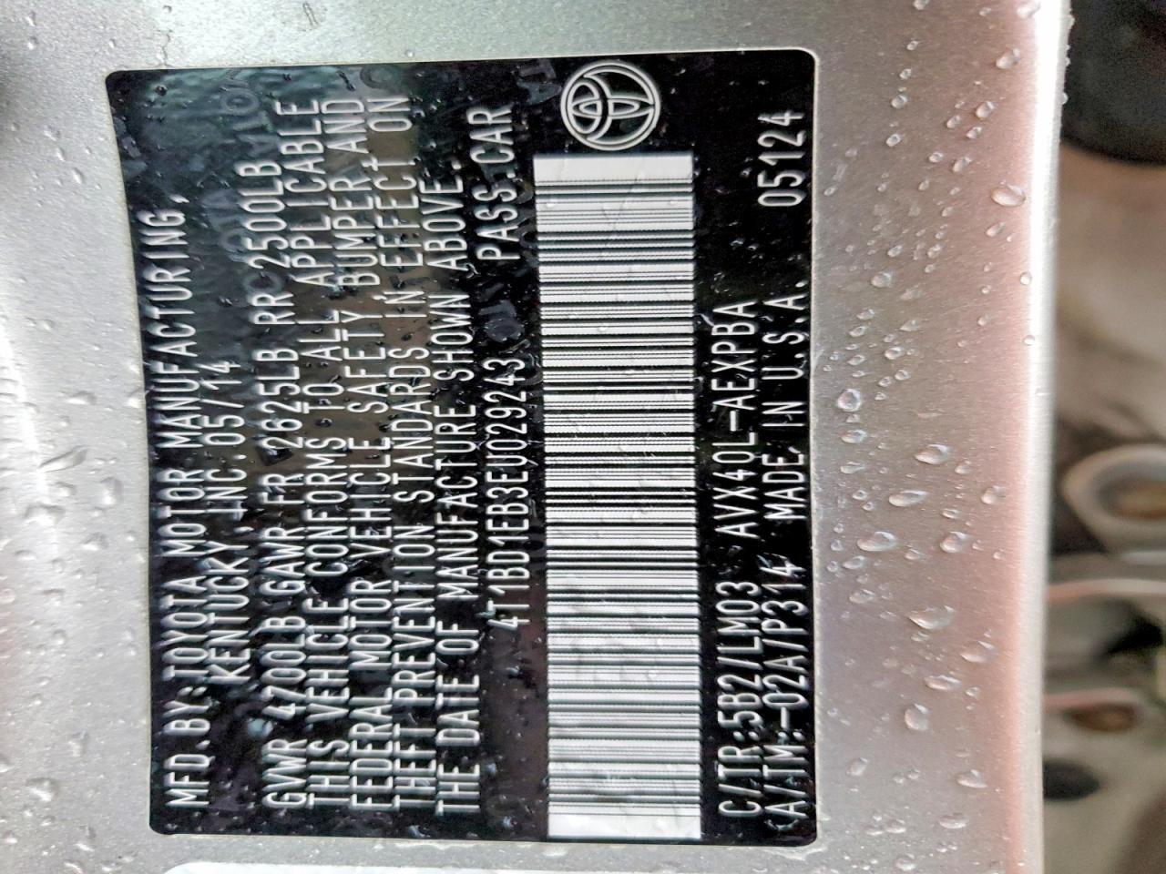 2014 Toyota Avalon Hybrid Limited - zdjęcie 12