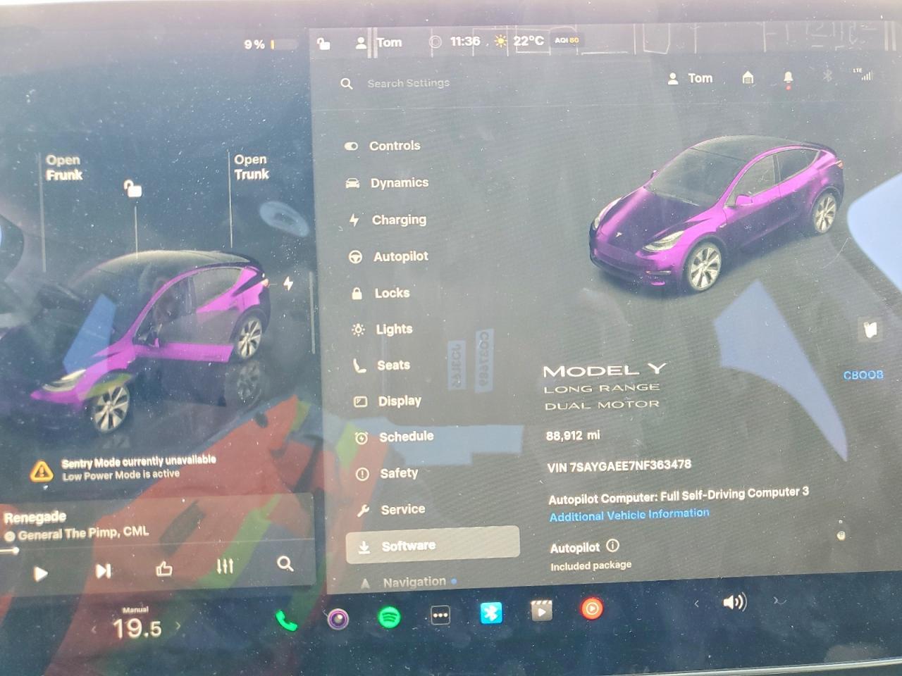 2022 Tesla Model Y - zdjęcie 9