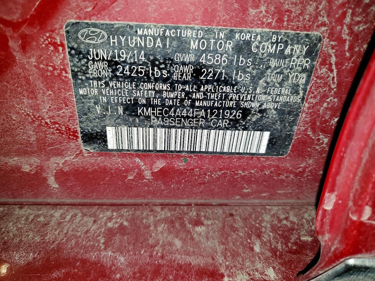 2015 Hyundai Sonata Hybrid Limited - zdjęcie 12