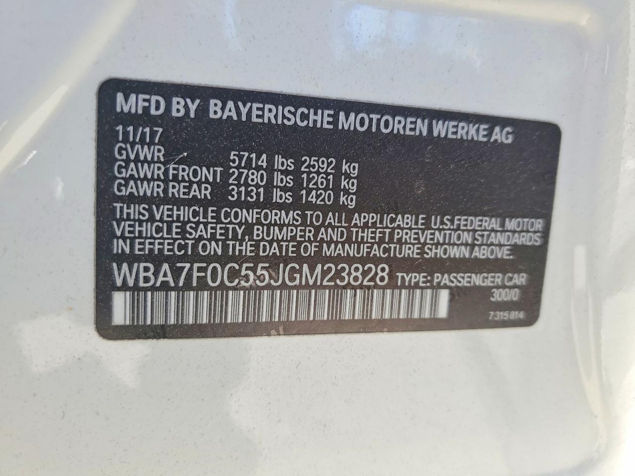 2018 BMW 750 I - zdjęcie 13