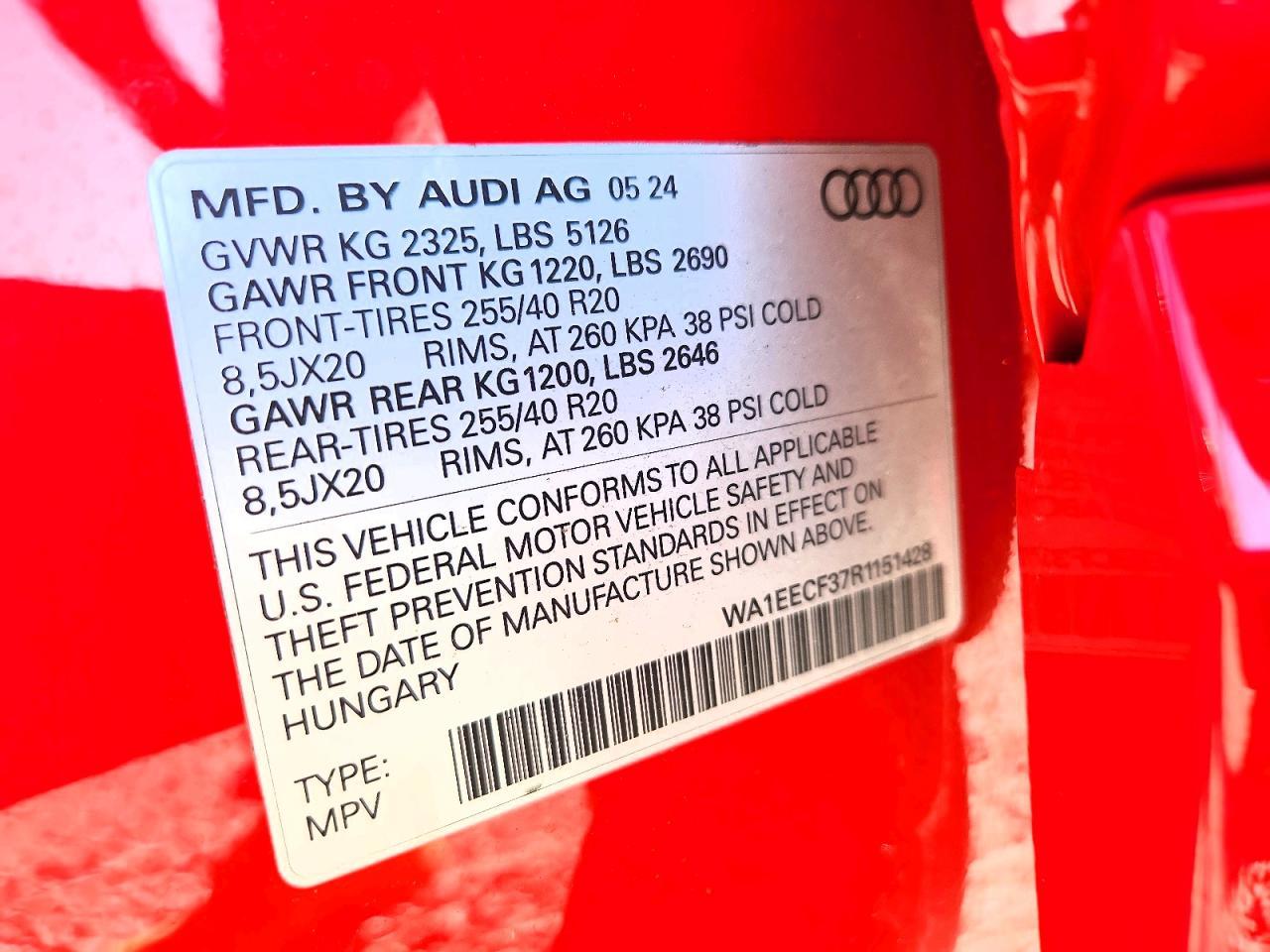 2024 Audi Q3 Premium Plus S Line 45 - zdjęcie 14