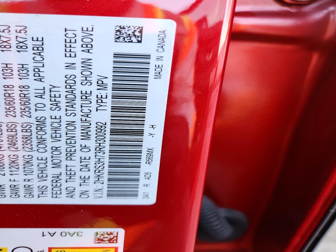 2024 Honda Cr-V Exl - zdjęcie 14