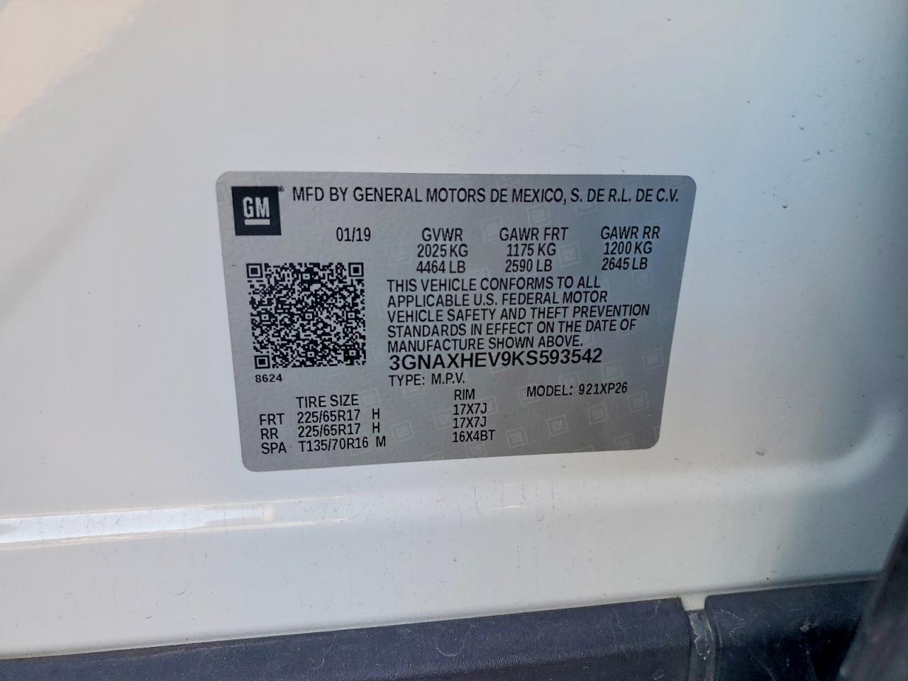 2019 Chevrolet Equinox Ls - zdjęcie 13