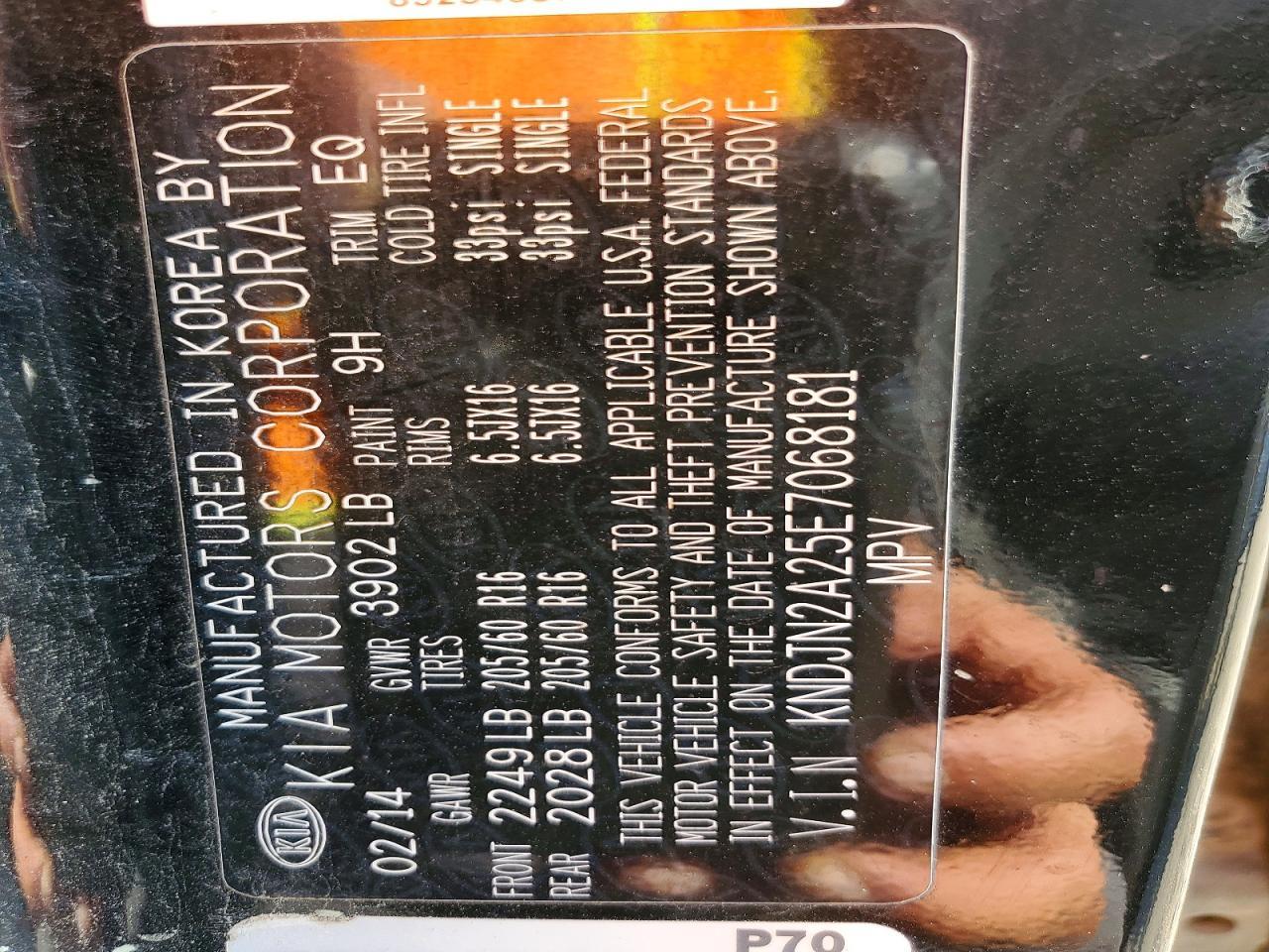 2014 Kia Soul Base - zdjęcie 13