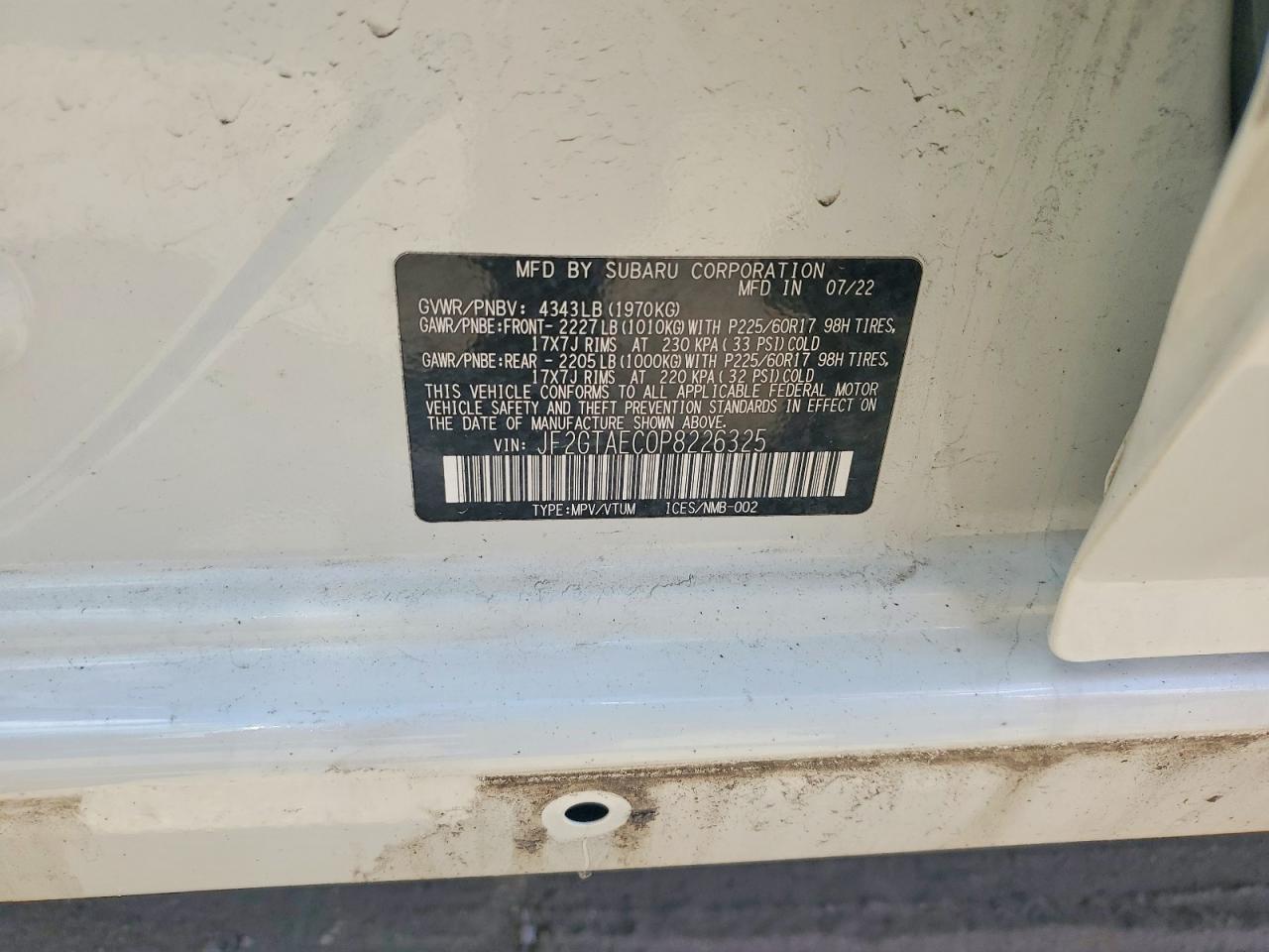 2023 Subaru Crosstrek Premium - zdjęcie 14