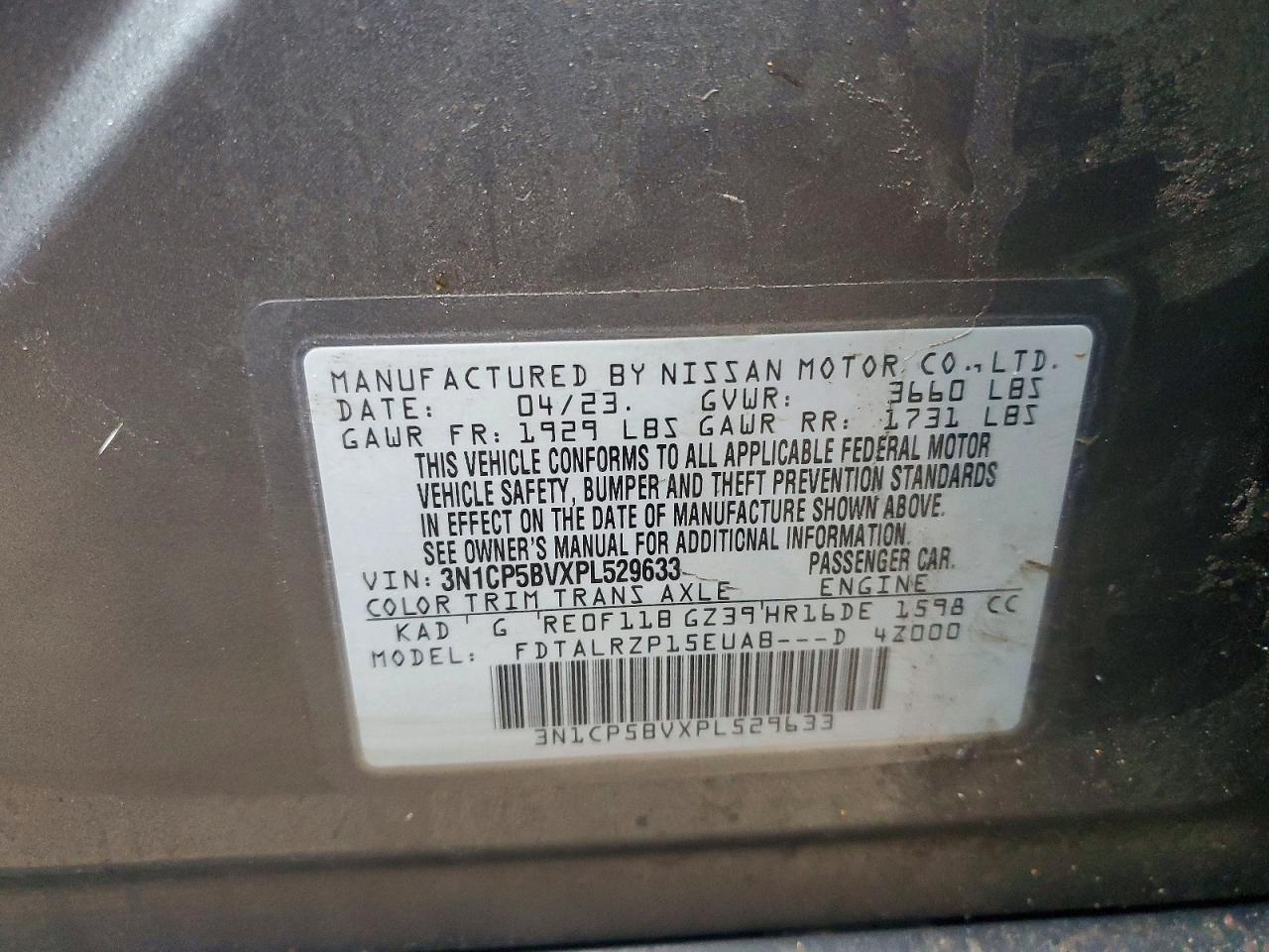 2023 Nissan Kicks S - zdjęcie 13