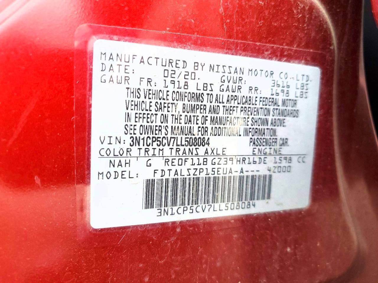 2020 Nissan Kicks Sv - zdjęcie 13