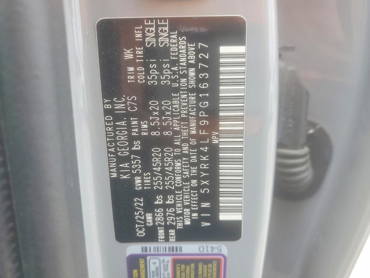 2023 Kia Sorento Sx - zdjęcie 14