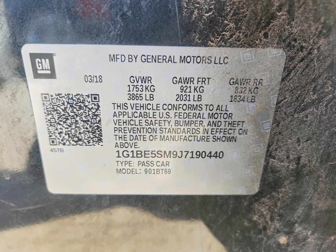 2018 Chevrolet Cruze Lt - zdjęcie 12