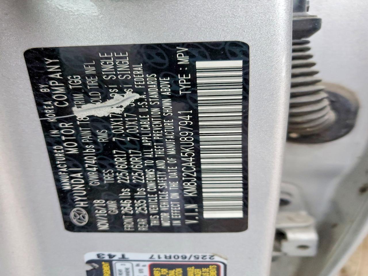 2019 Hyundai Tucson Se - zdjęcie 14