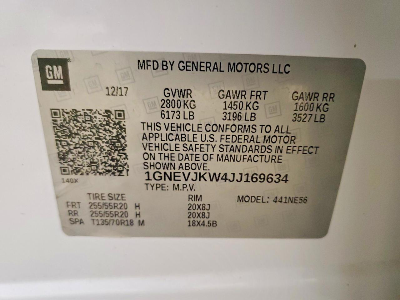 2018 Chevrolet Traverse Premier - zdjęcie 13