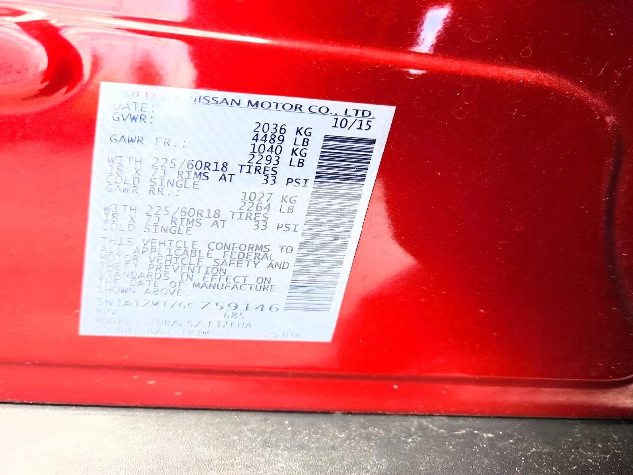 2016 Nissan Rogue Sl - zdjęcie 13