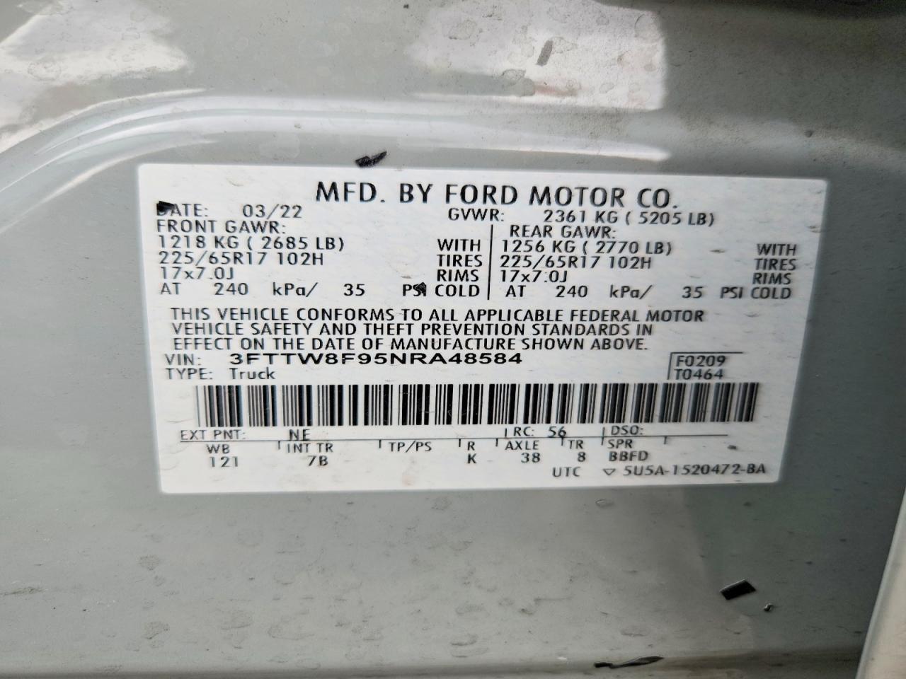 2022 Ford Maverick Xlt - zdjęcie 13