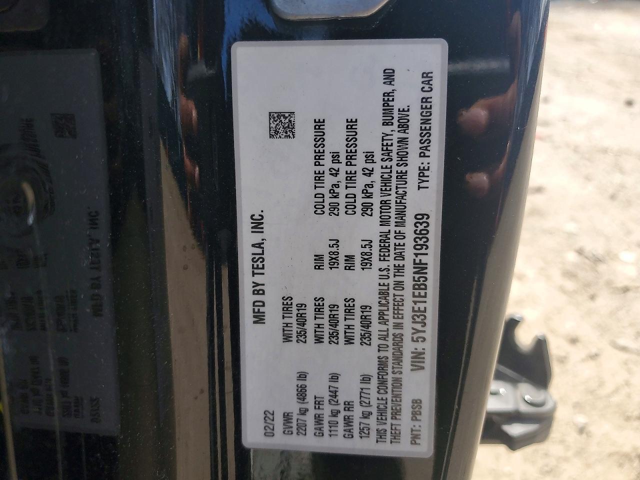 2022 Tesla Model 3 - zdjęcie 13