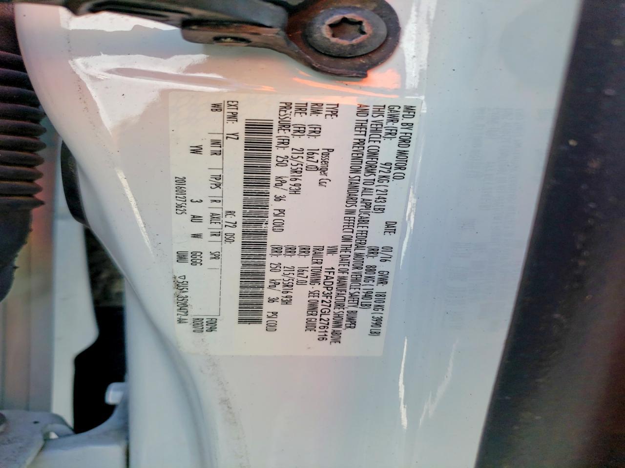 2016 Ford Focus Se - zdjęcie 12