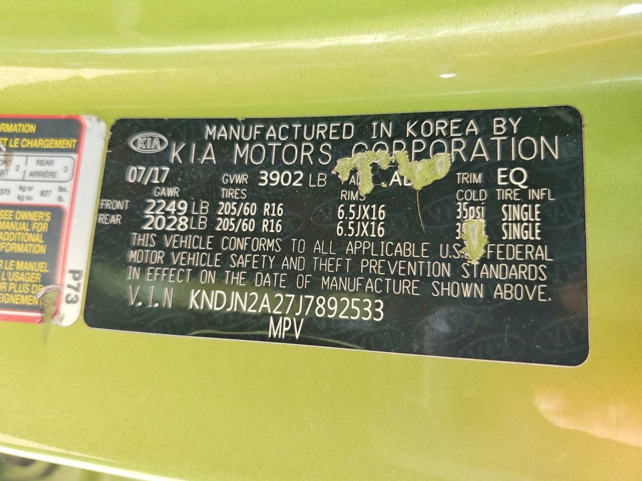 2018 Kia Soul Base - zdjęcie 12