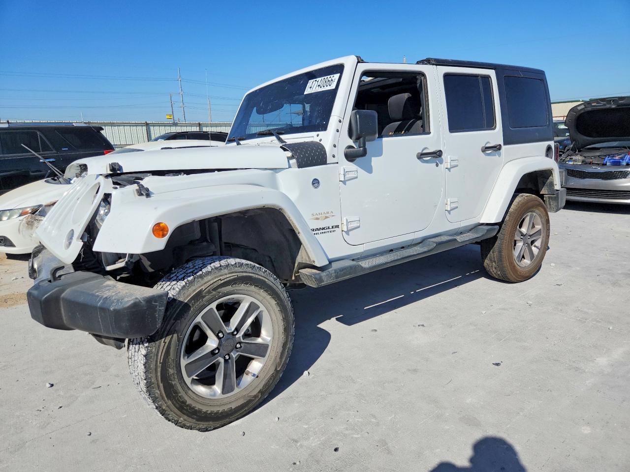 2015 Jeep Wrangler Unlimited Sahara - zdjęcie główne