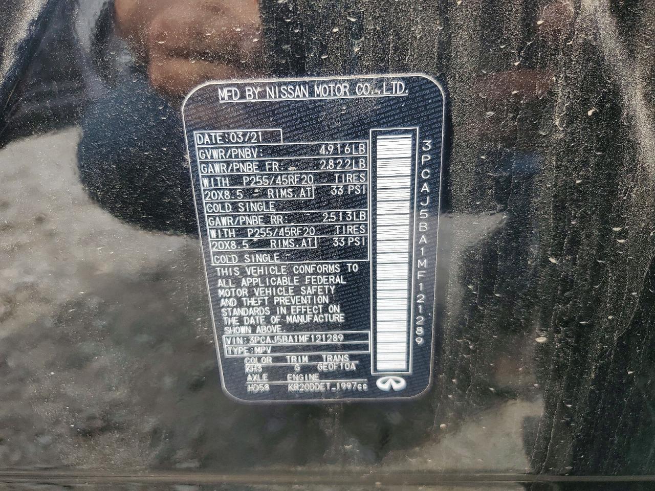 2021 Infiniti Qx50 Luxe - zdjęcie 14