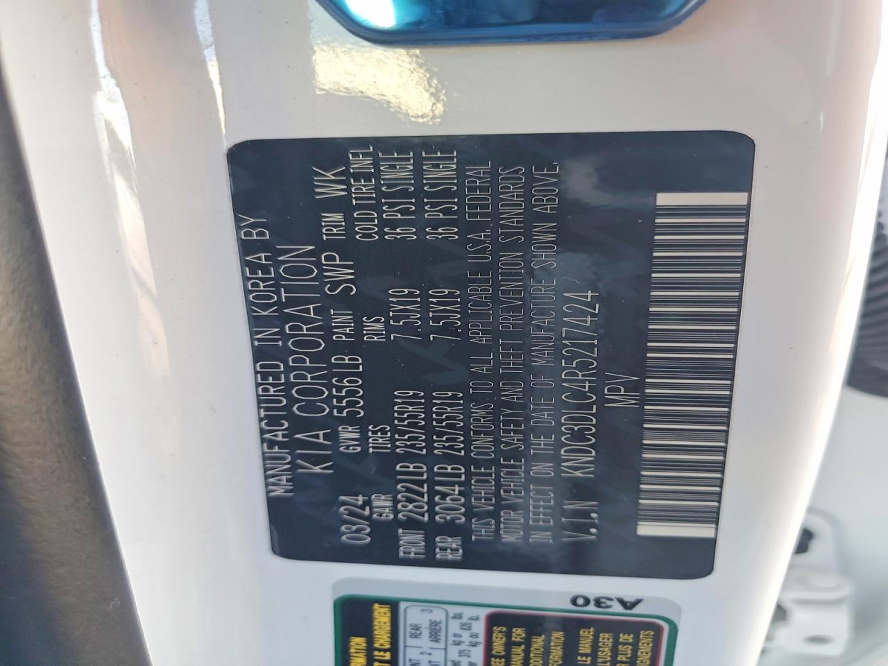 2024 Kia Ev6 Light Long Range - zdjęcie 13