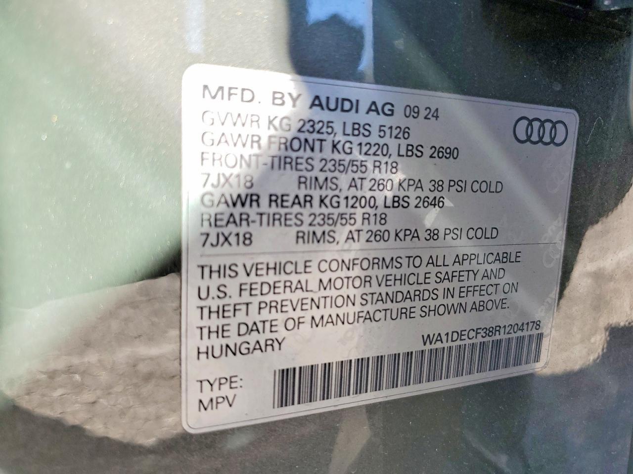 2024 Audi Q3 Premium S Line 45 - zdjęcie 14