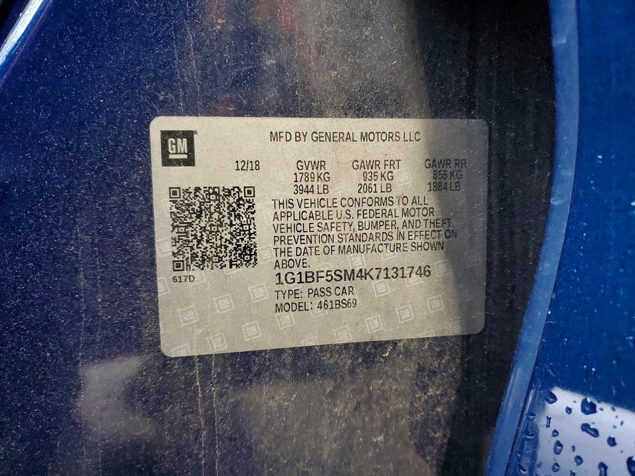2019 Chevrolet Cruze Premier - zdjęcie 12