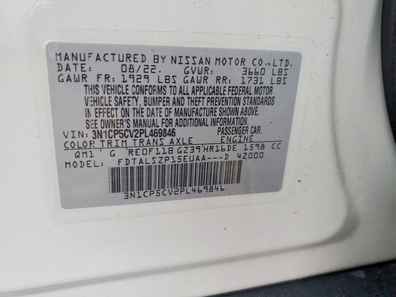 2023 Nissan Kicks Sv - zdjęcie 12